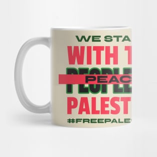 Free Palestine Gaza Rafah Ceasefire Now Peace Activist Mug